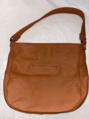 Thirty One Jewell Midway Hobo Bag In Cognac Woods Pebble